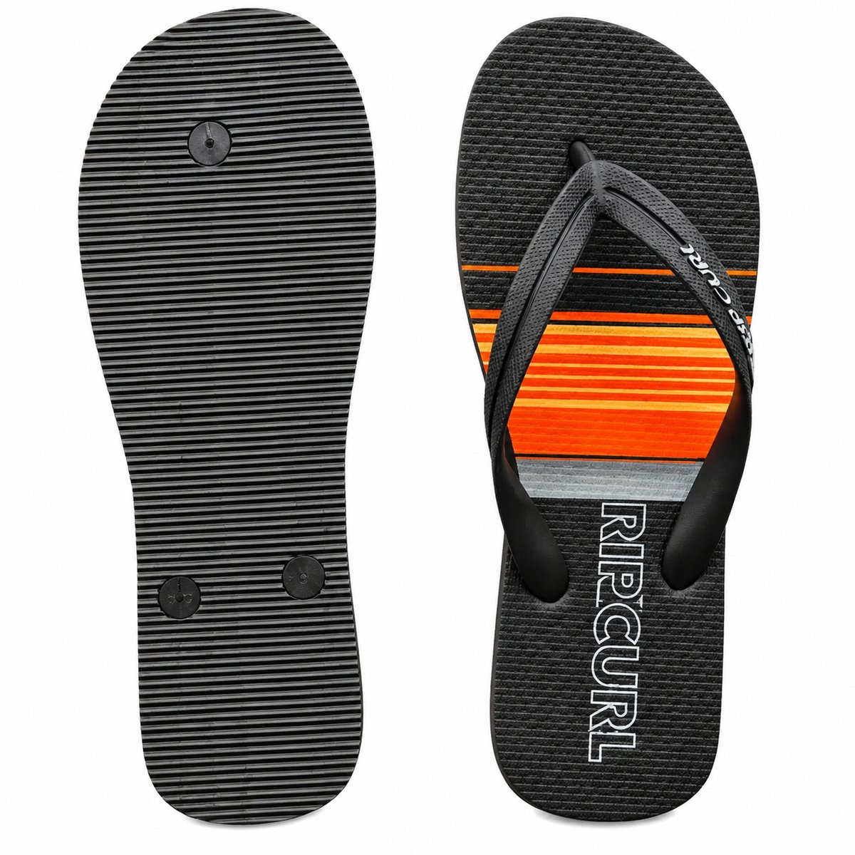 Chinelo Rip Curl Daybreaker Black Orange – Conforto, Estilo e Lazer Preto 4