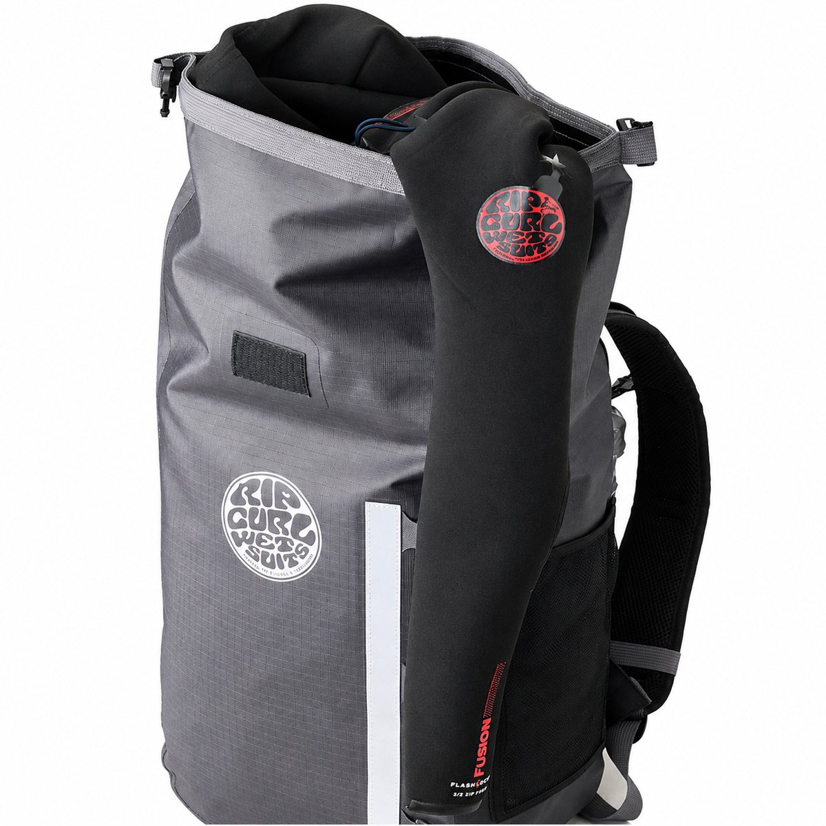 Mochila Rip Curl Surf Series Hauler Pack 30L Black Grey Importada – Impermeabilidade, Alta Performance e Durabilidade Preto 5