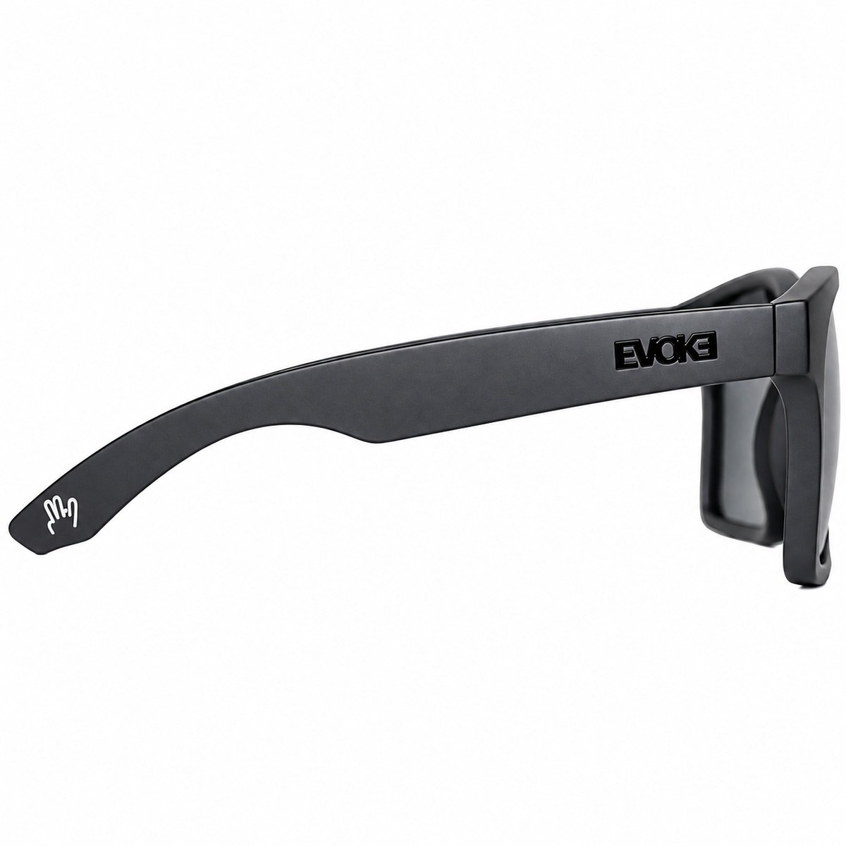 Óculos Evoke New Thunder X EOH11 Matte Black /Lente Grafiti Gray Total Preto 3