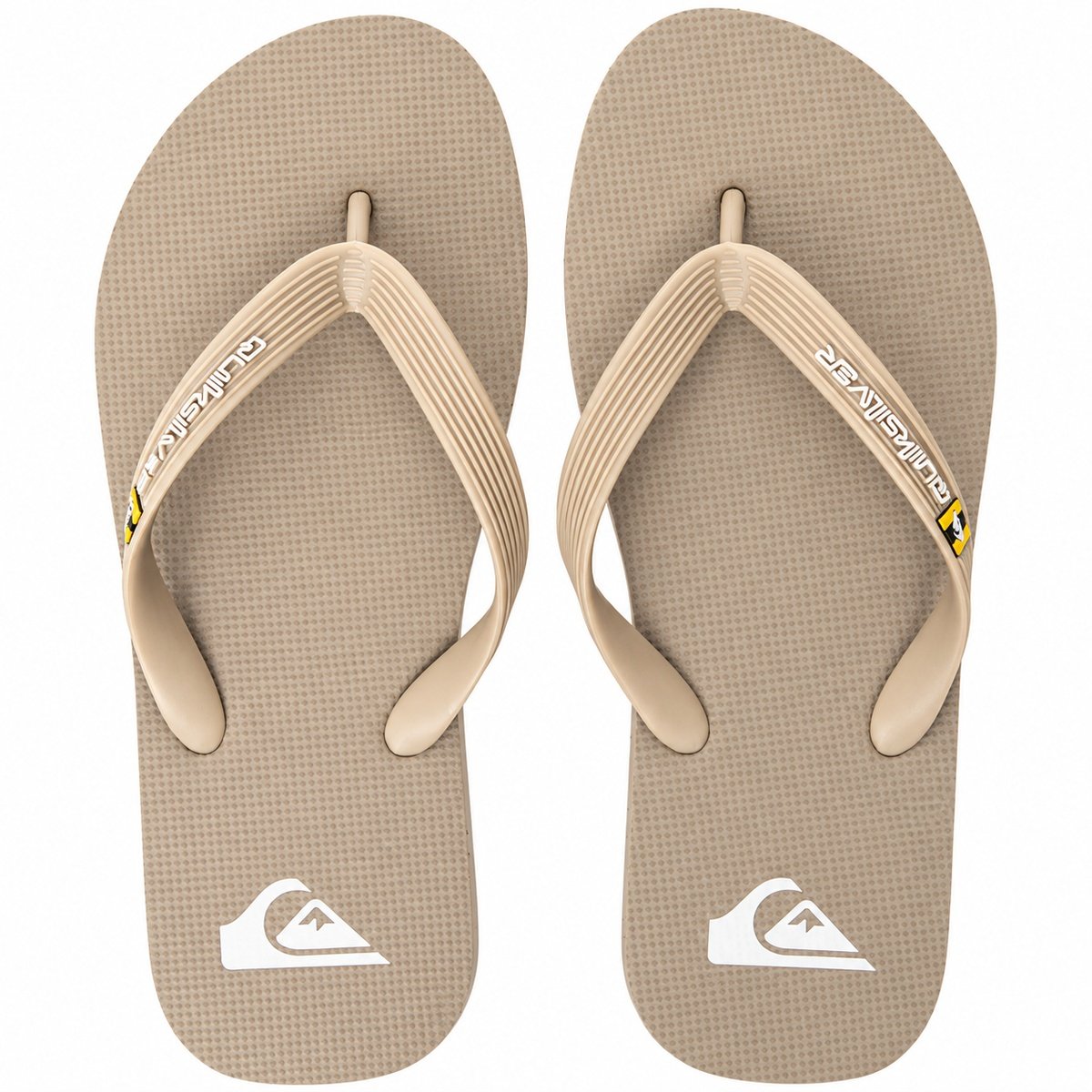 Chinelo Quiksilver Molokai Solid Areia – Conforto, Estilo Surfwear e Durabilidade