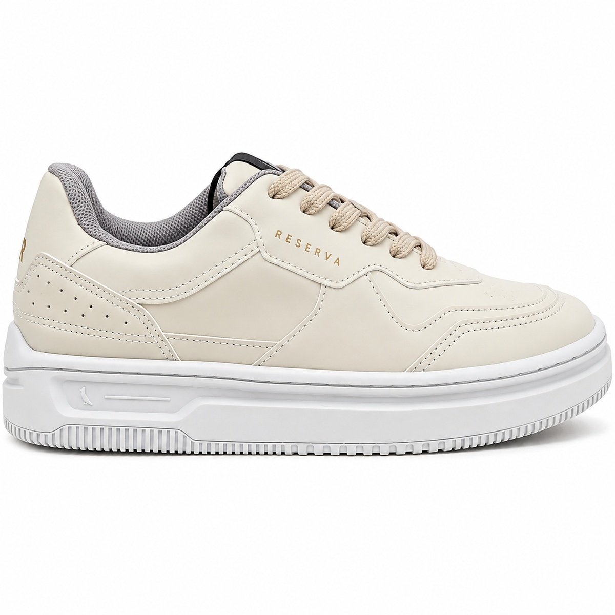 Tênis Reserva Troy 2.0 Branco – Estilo Casual, Minimalismo e Conforto Urbano Branco 3