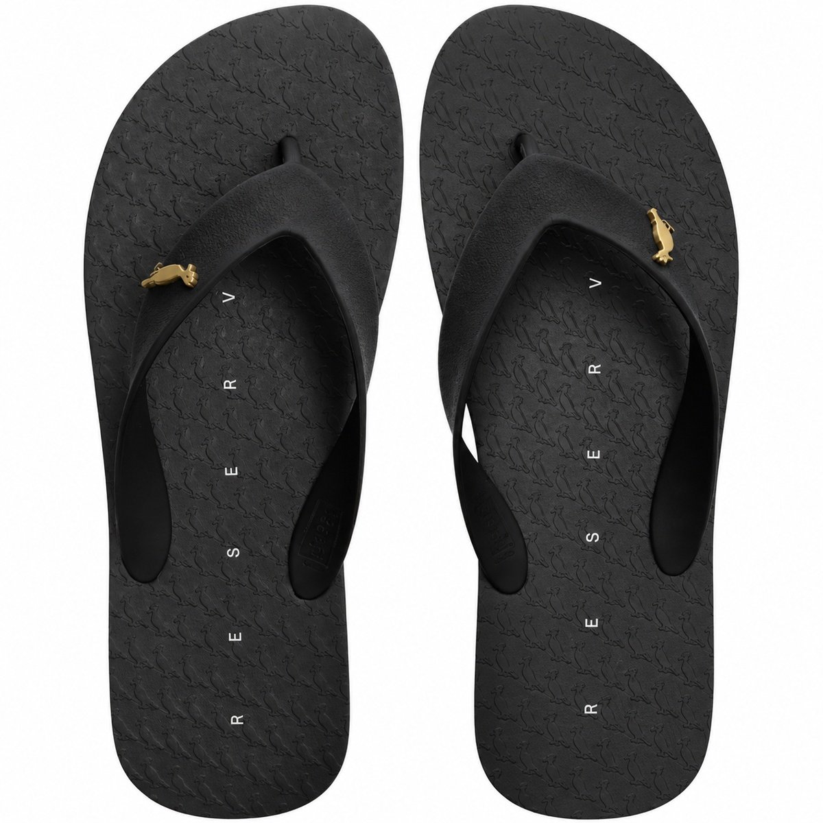 Chinelo Reserva Retângulo Preto – Conforto, Estilo Urbano e Durabilidade