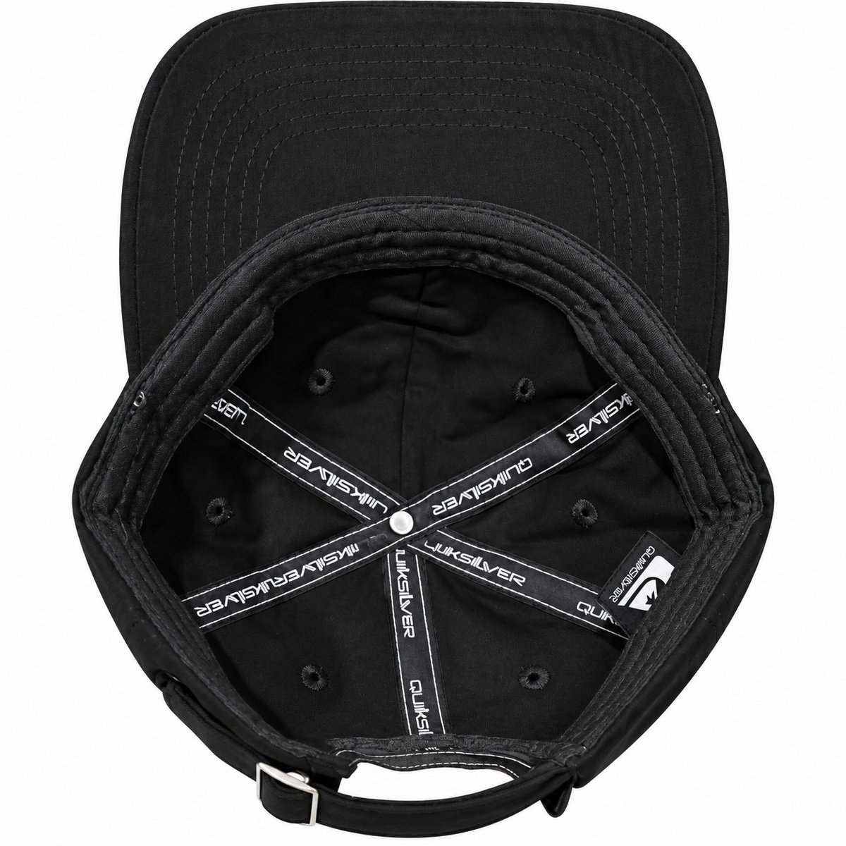 Boné Quiksilver Embroidery Aba Preto – Estilo Autêntico, Proteção e Design Exclusivo Preto 3