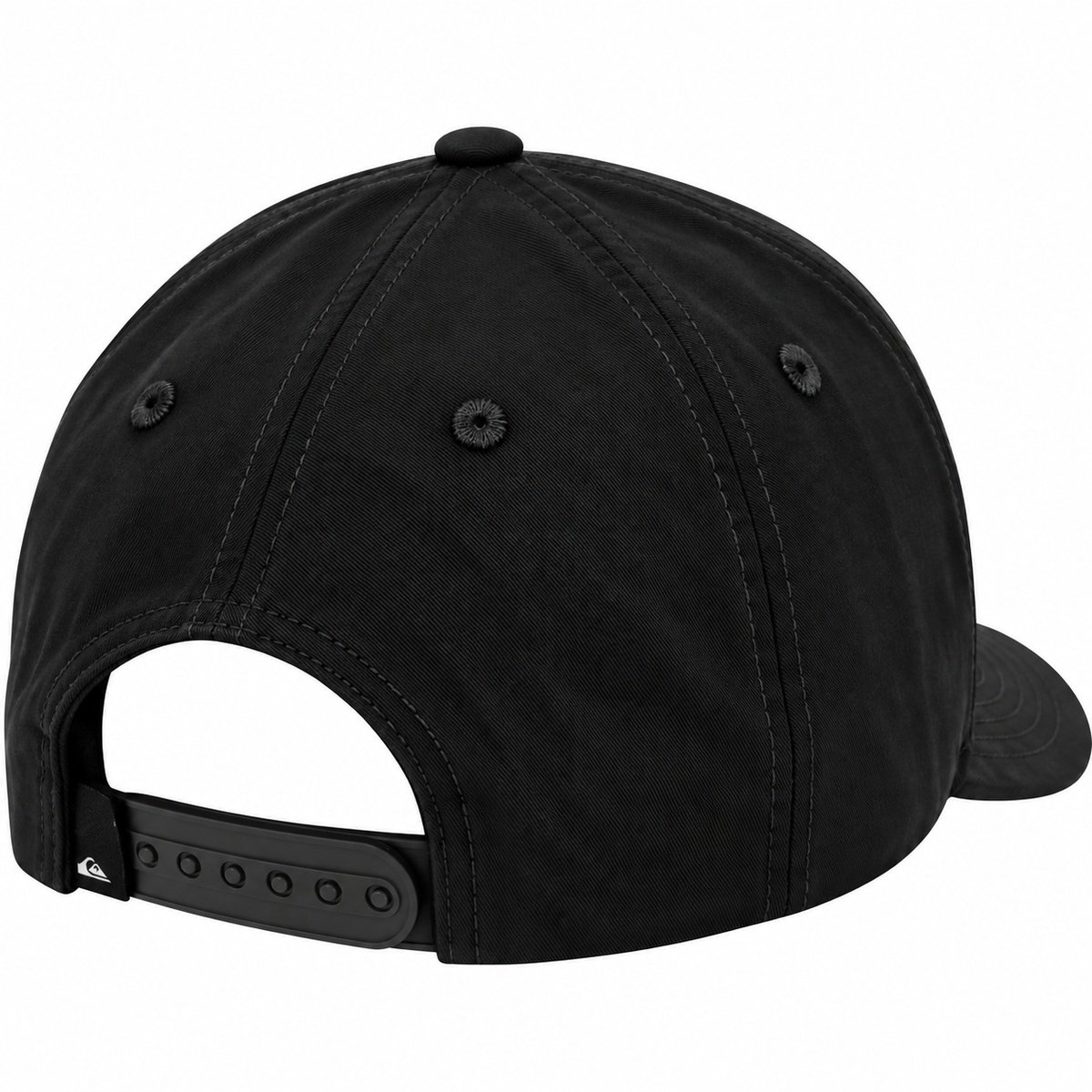Boné Quiksilver Big Block Preto – Estilo Autêntico, Proteção e Design Marcante Preto 4