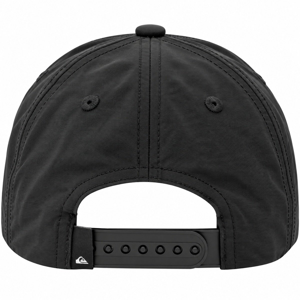 Boné Quiksilver Side Basic Preto com Logo Vermelho – Estilo Urbano, Conforto e Proteção Preto 4