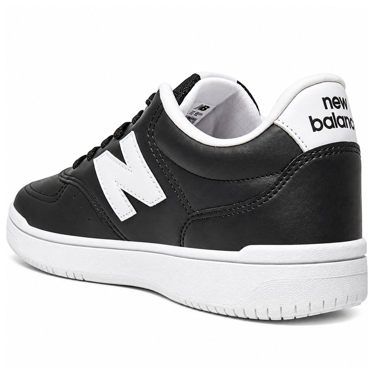 Tênis New Balance BB80 Preto com Logo Branco Preto 3