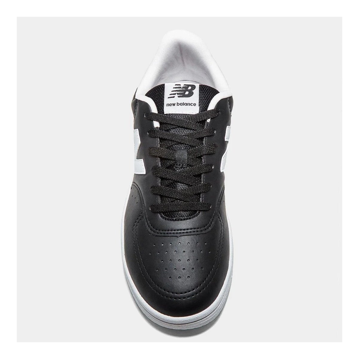 Tênis New Balance BB80 Preto com Logo Branco Preto 4