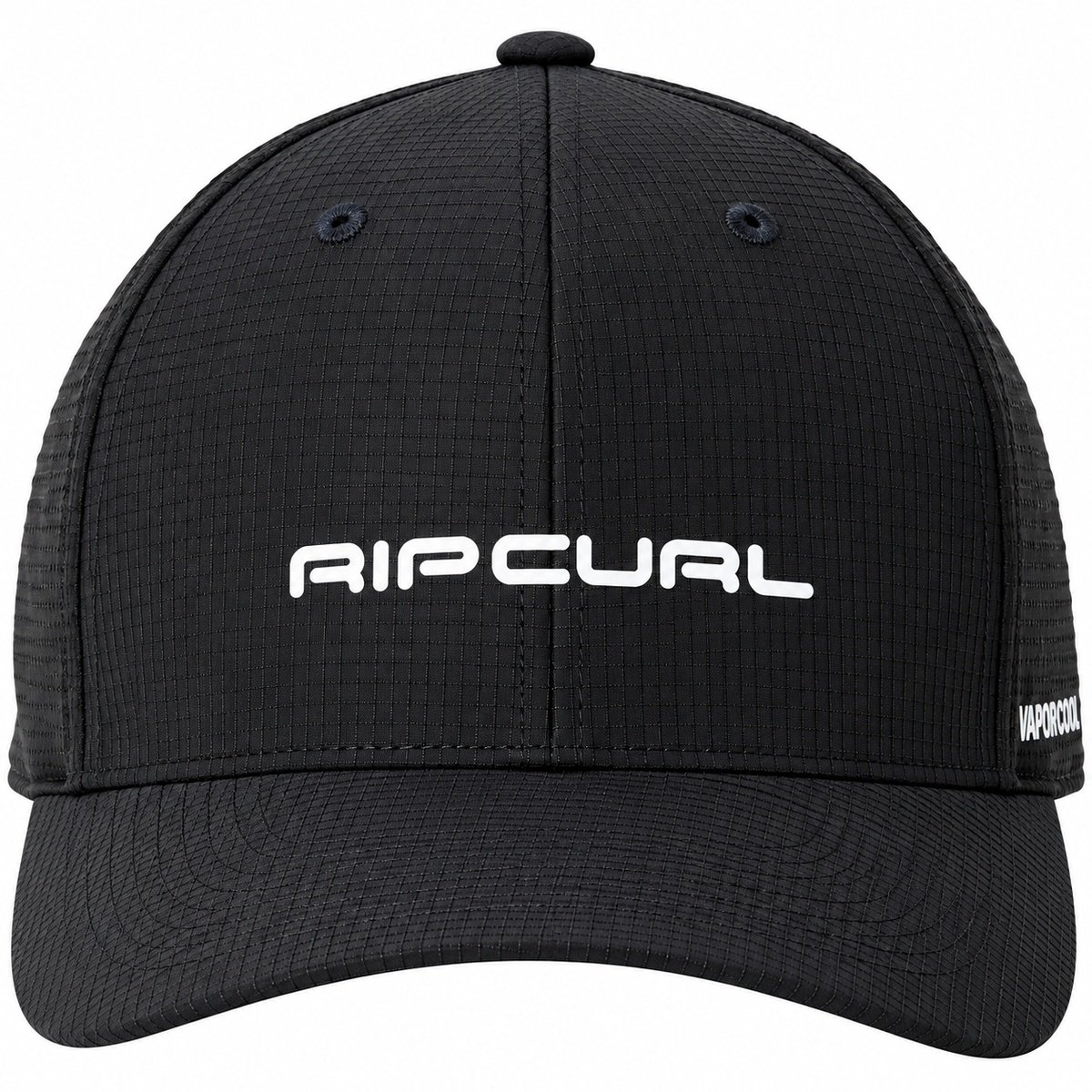 Boné Rip Curl Vaporcool Aerotech Flexfit Preto Original - Secagem Rápida, Anti-suor e Ajuste Perfeito Preto 2