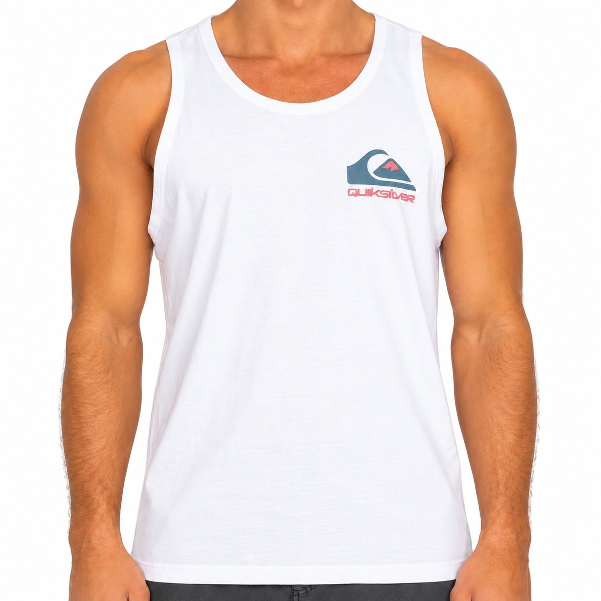 Regata Quiksilver Omni Logo Snow White – Estilo Autêntico, Frescor e DNA Surfwear