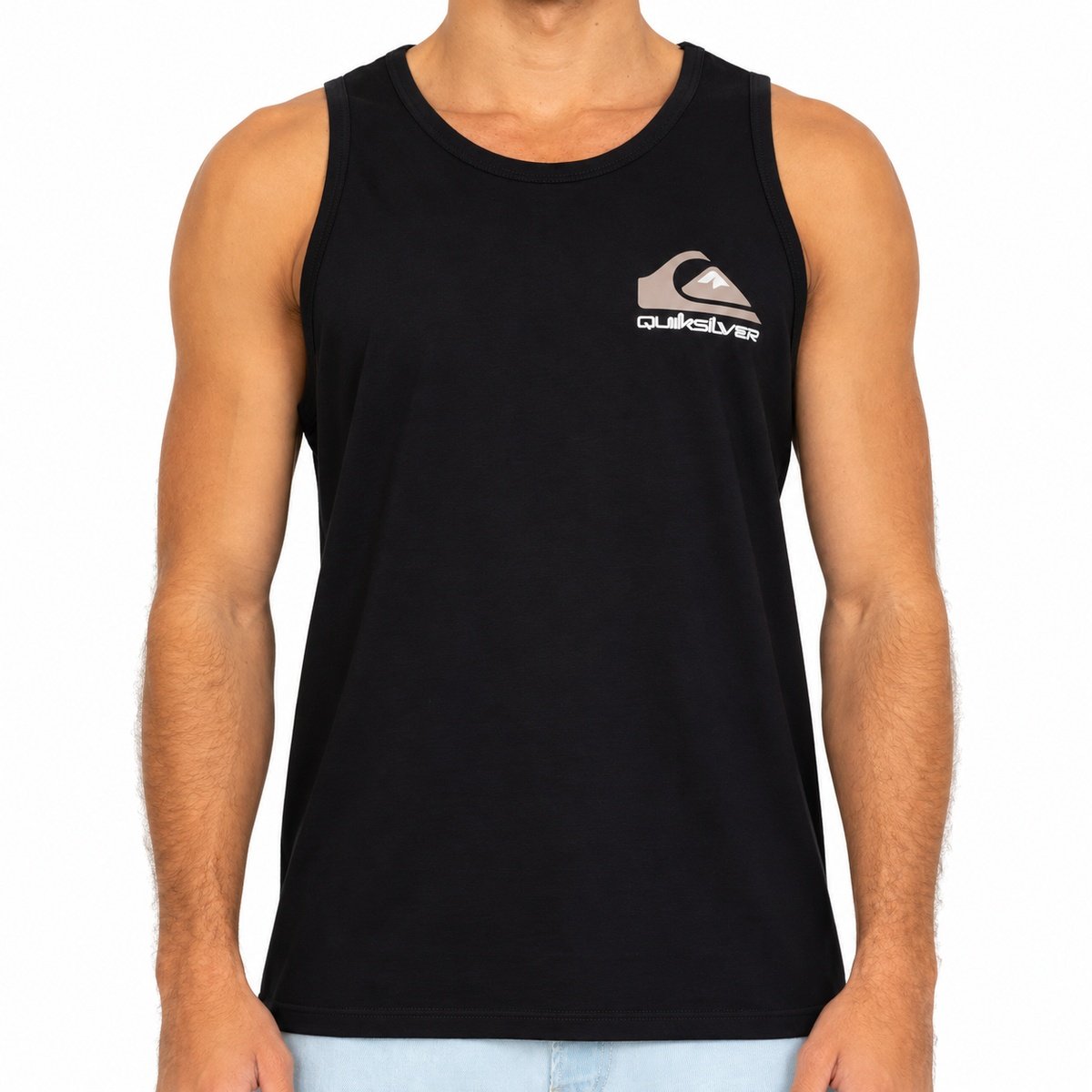 Regata Quiksilver Omni Logo Preta – Estilo Urbano, Conforto e DNA Surfwear
