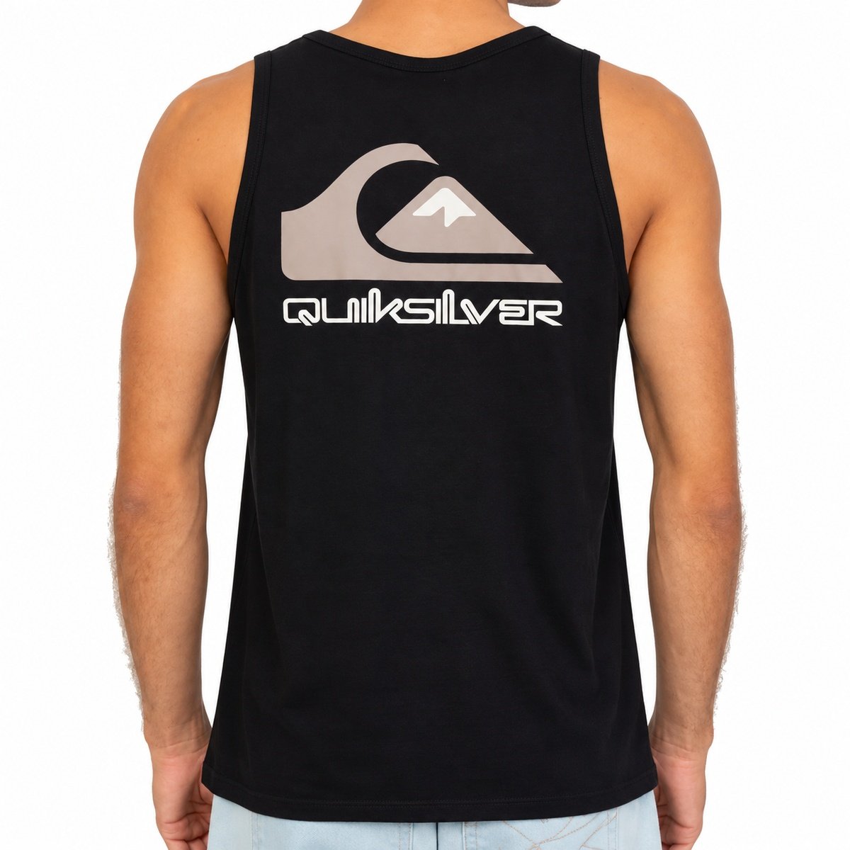 Regata Quiksilver Omni Logo Preta – Estilo Urbano, Conforto e DNA Surfwear Preto 2
