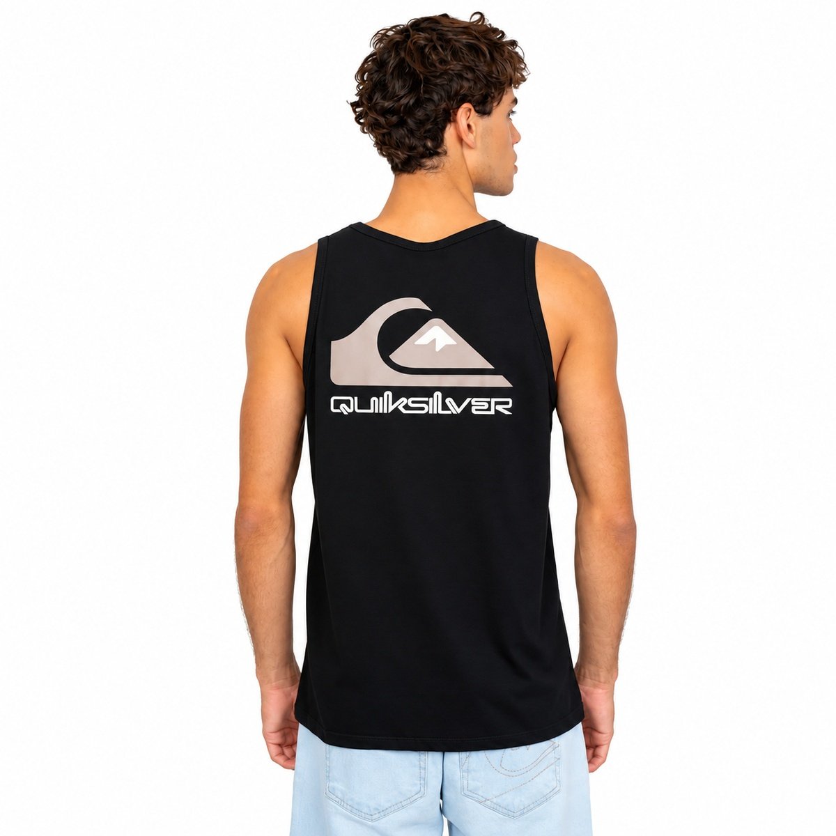 Regata Quiksilver Omni Logo Preta – Estilo Urbano, Conforto e DNA Surfwear Preto 5