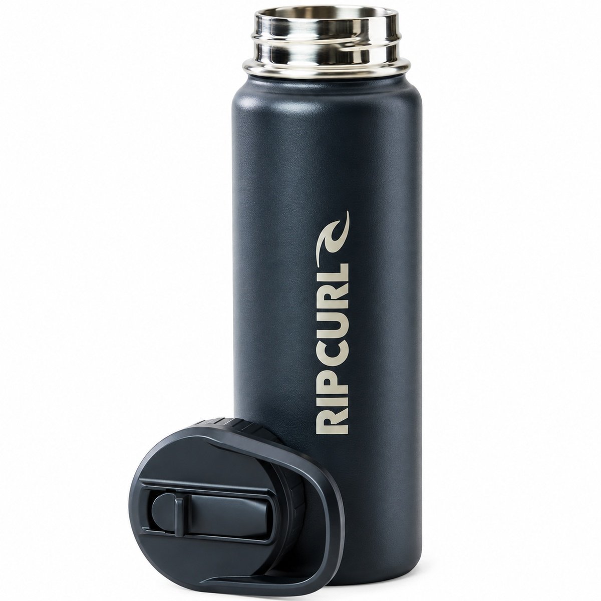 Garafa Rip Curl Termica 710ml Logo Drink Bottle Black Preto 2