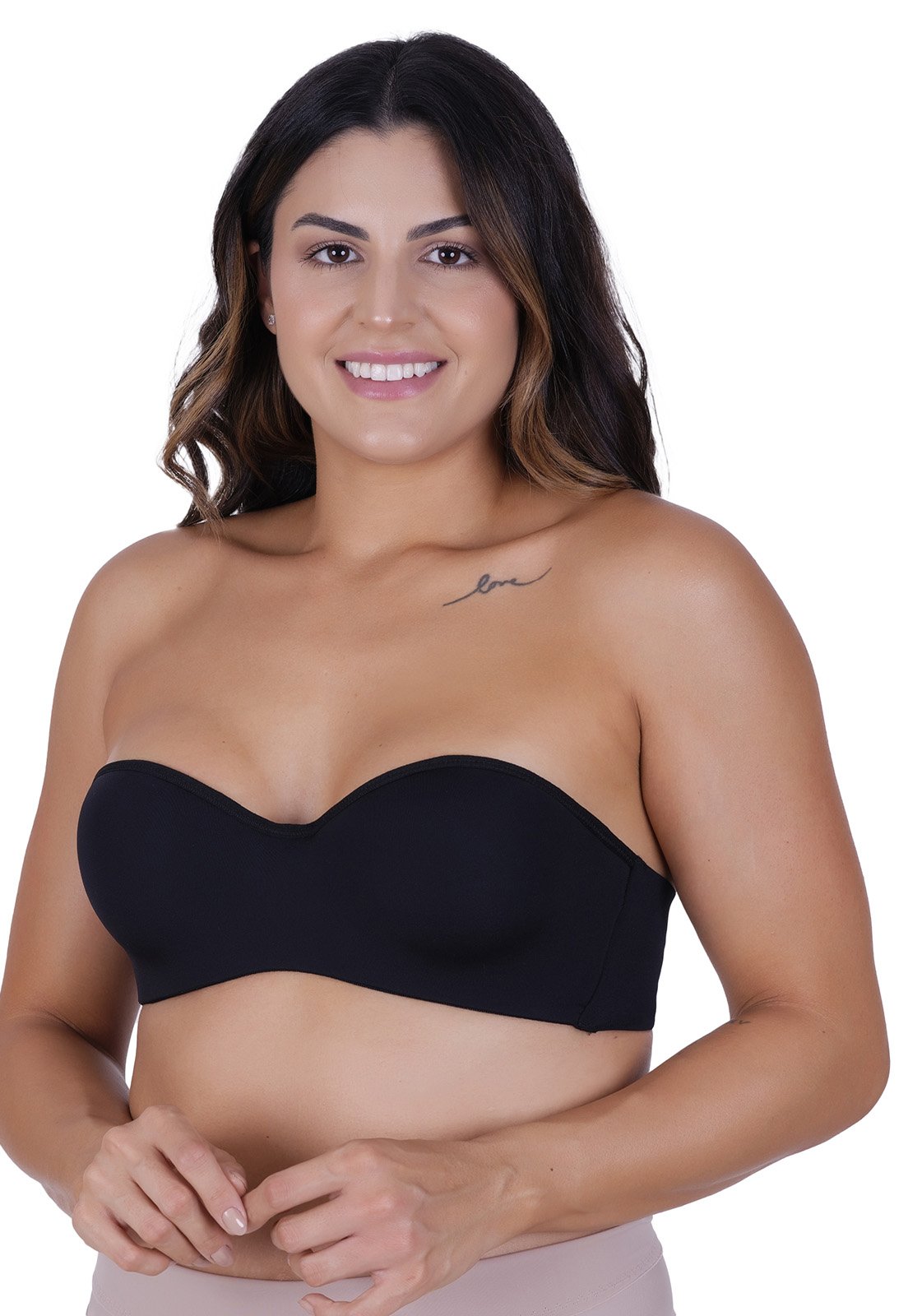 Sutiã Bustier Nest Concept Lingerie Preto