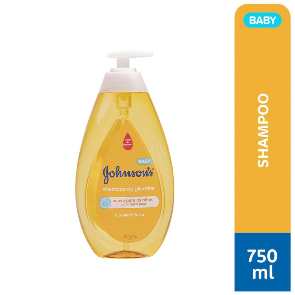 Shampoo Johnsons Baby Regular 750ml 750ml