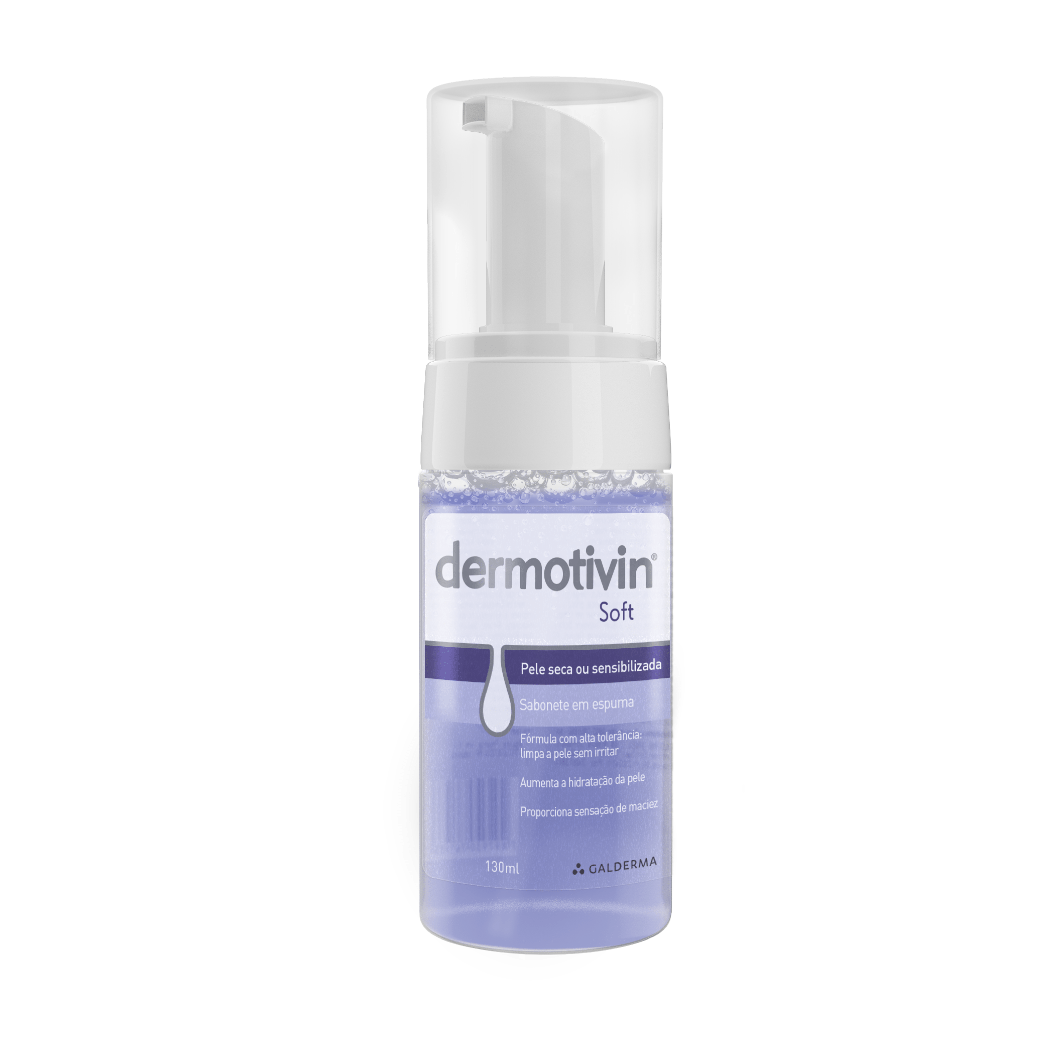 Dermotivin Soft Sabonete Foam 130ml