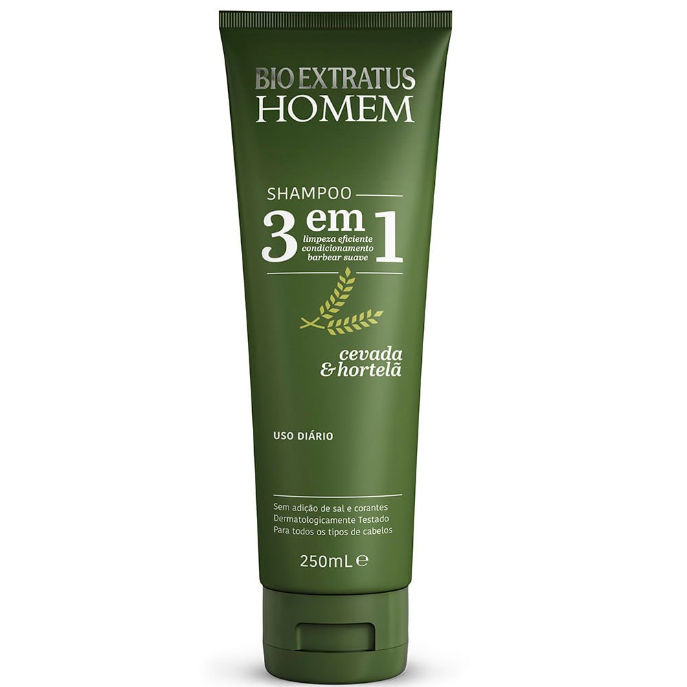 Shampoo Bio Extratus 3em1 Homem 250ml 250ml 1