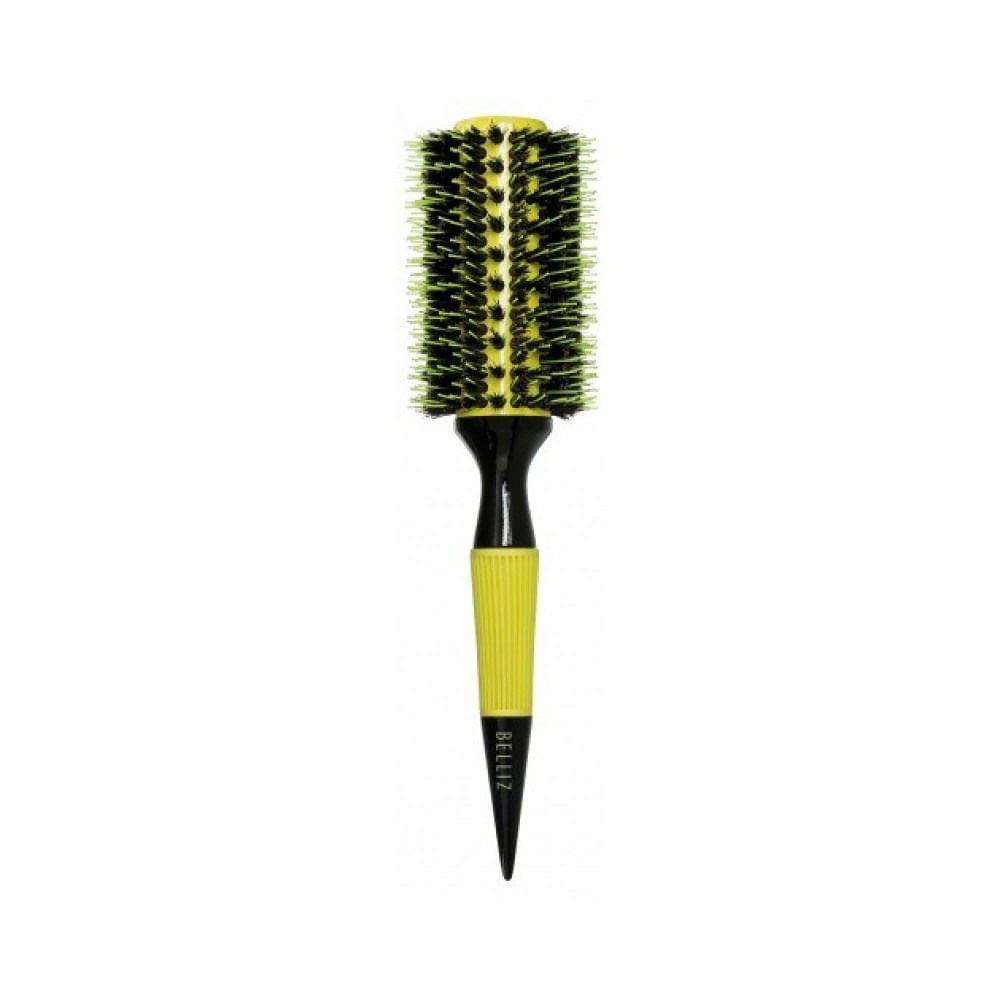 Escova Cabelo Belliz Premium Madeira Color Cerâmica 27