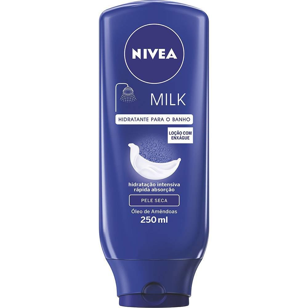 Loção Hidratante Nivea Banho Milk 250ml 250ml 1