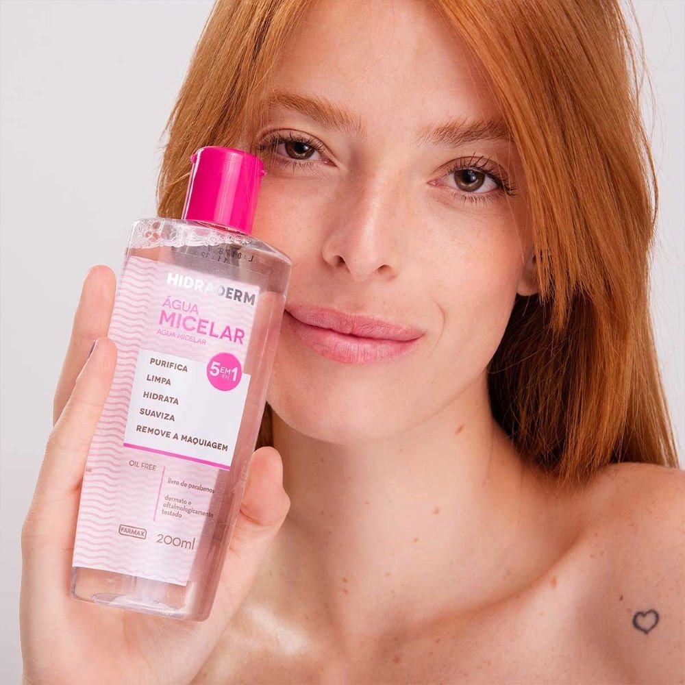 Água Micelar Hidraderm 200ml 200ml 2