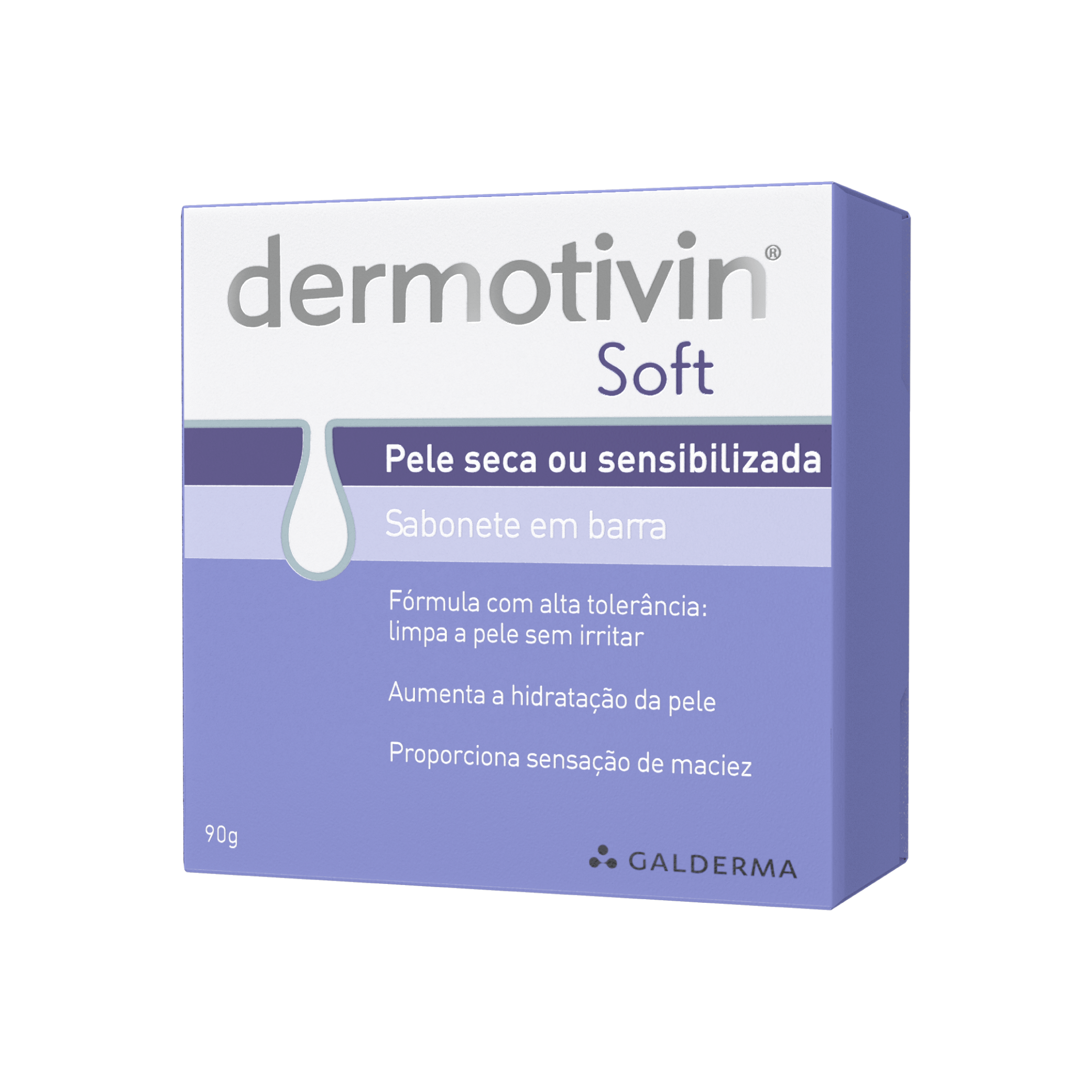 Dermotivin Soft Sabonete 90g 90g 1