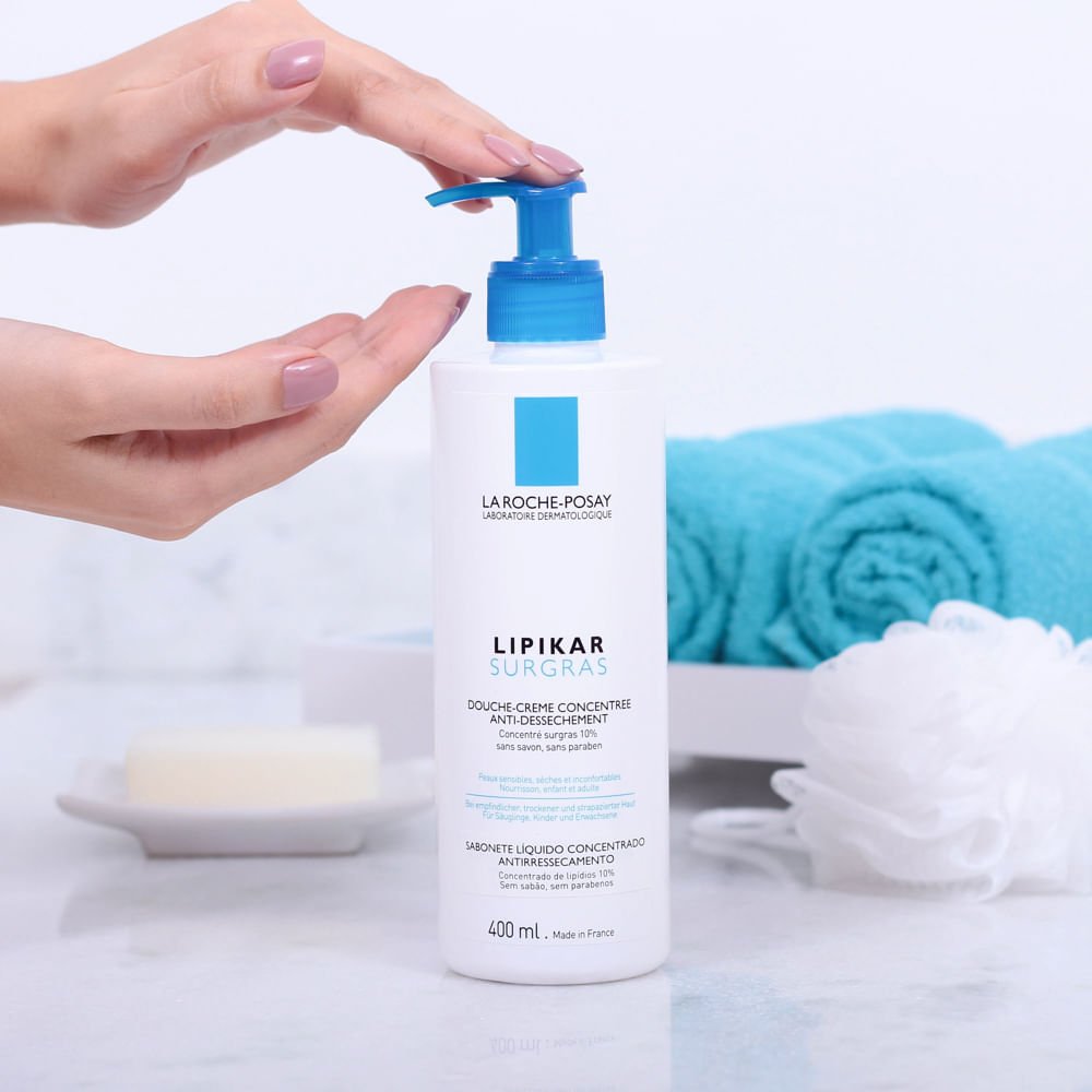 Sabonete Líquido La Roche Lipikar Surgras 400ml 400ml 3