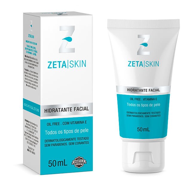 Loção Hidratante Facial Zeta Skin 50ml 50ml 2