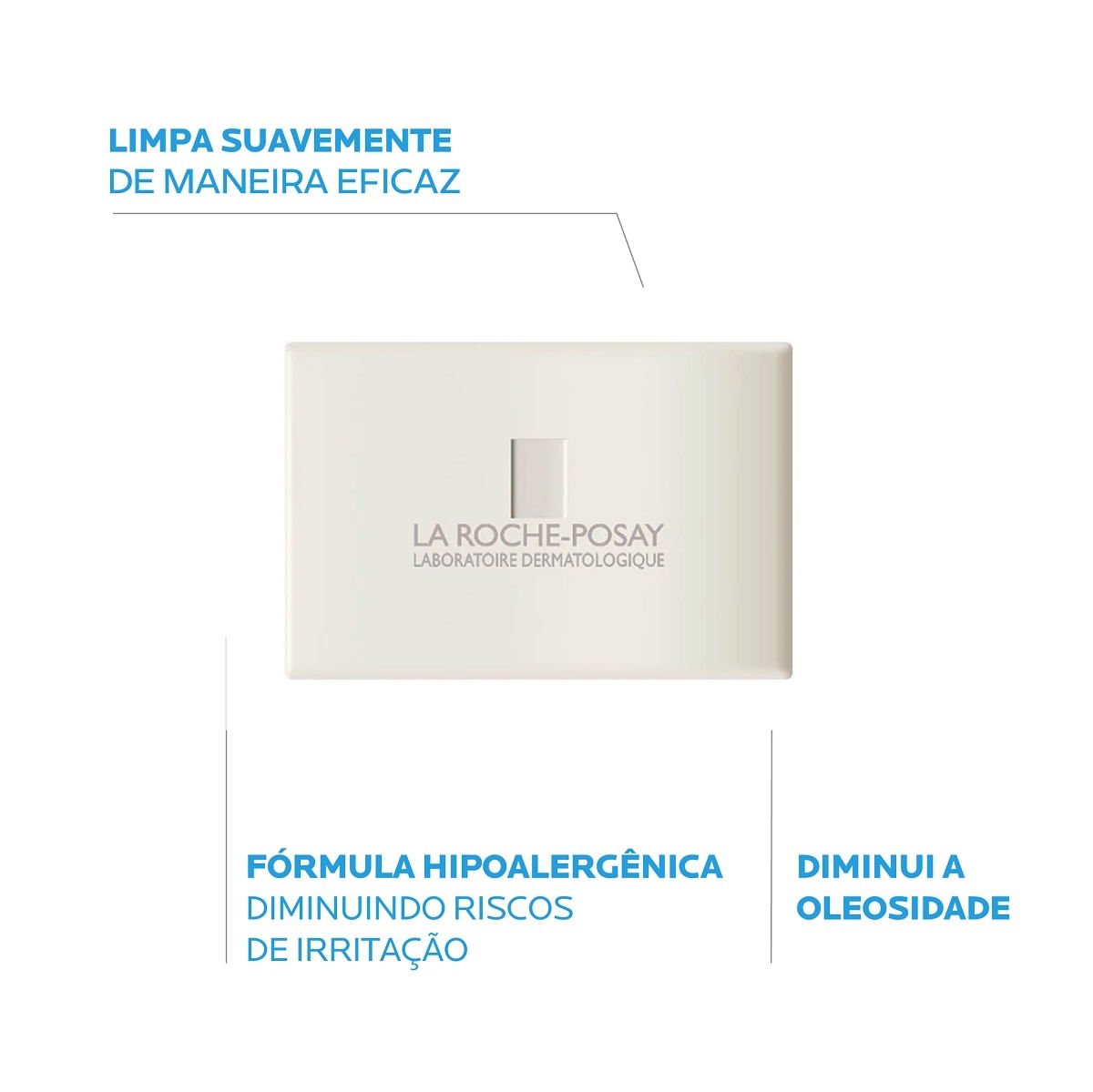 Sabonete de Limpeza La Roche Effaclar Alta Tolerância 70g 70g 6