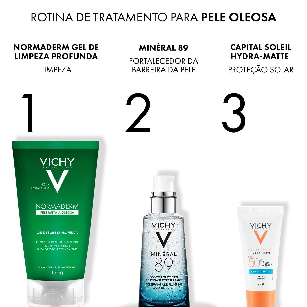 Gel de Limpeza Profunda Vichy Normaderm 150g 150g 6