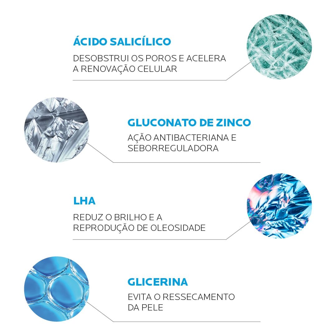 Effaclar Gel de Limpeza Concentrado La Roche-Posay 300g 300g 4