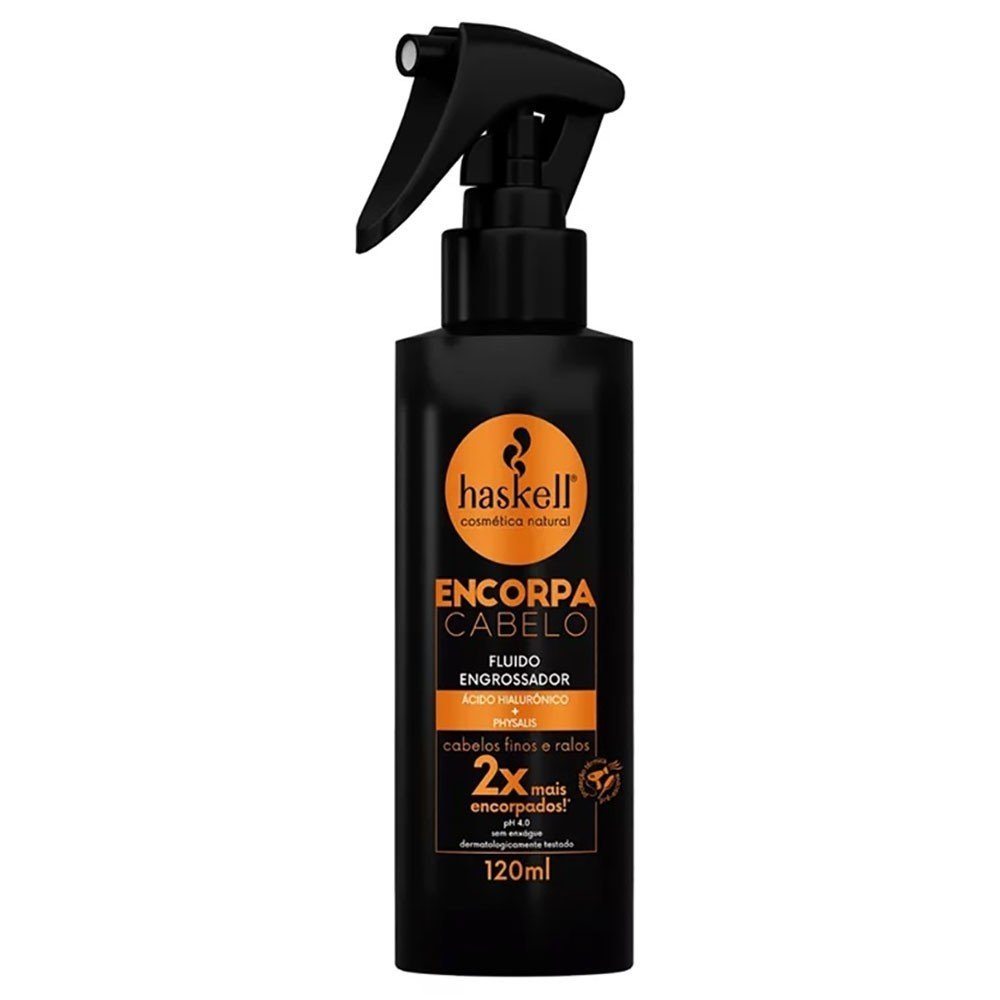 Fluido Engrossador Capilar Haskell Encorpa Cabelo 120ml 120ml 1
