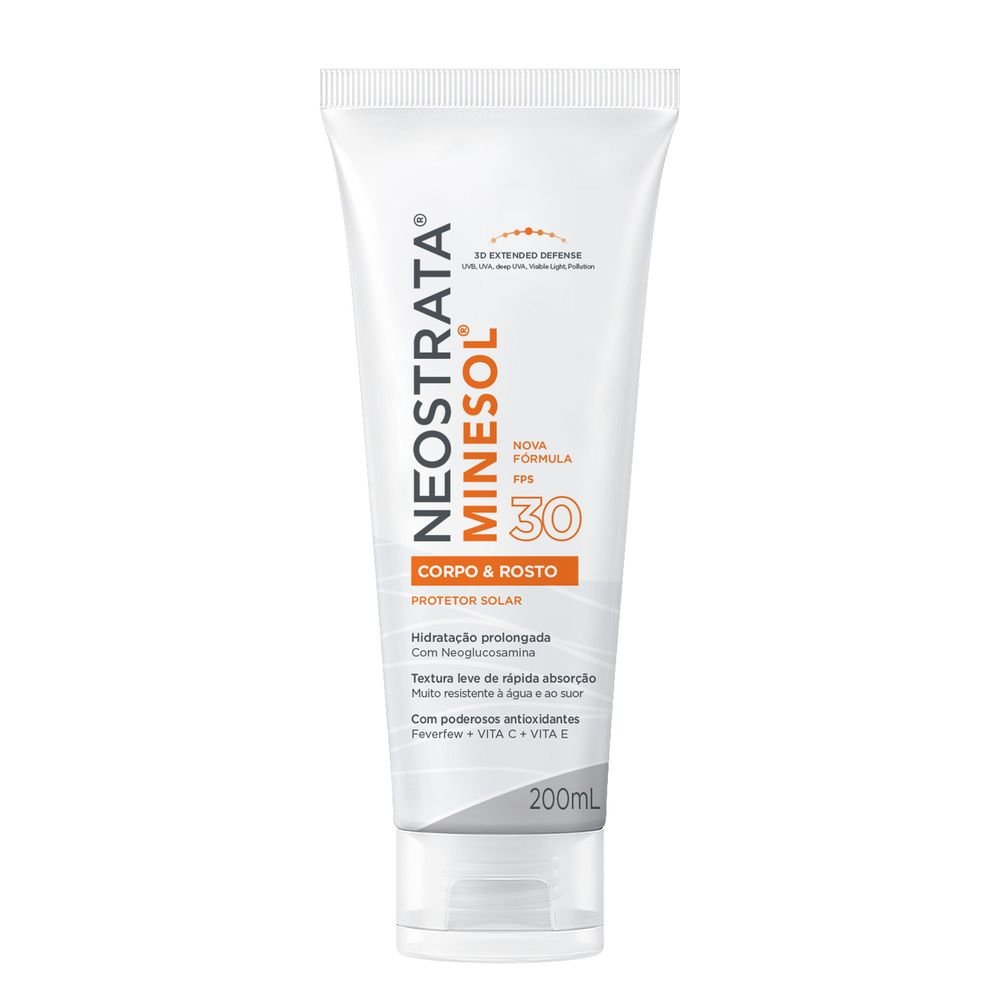 Neostrata Minesol Rosto e Corpo FPS30 200ml