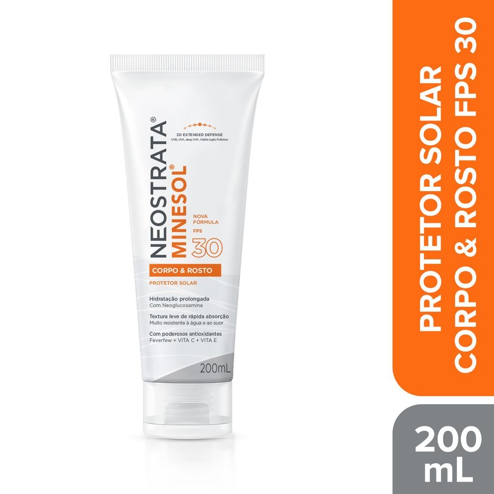 Neostrata Minesol Rosto e Corpo FPS30 200ml FPS30 2