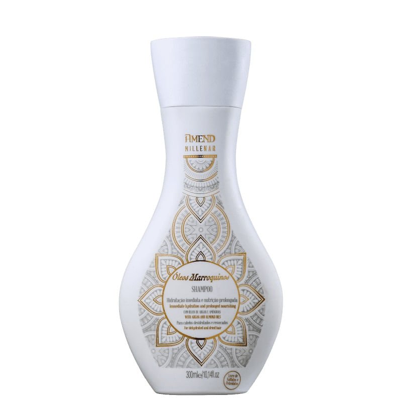 Shampoo Amend Millenar Óleos Marroquinos 300ml 300ml 1