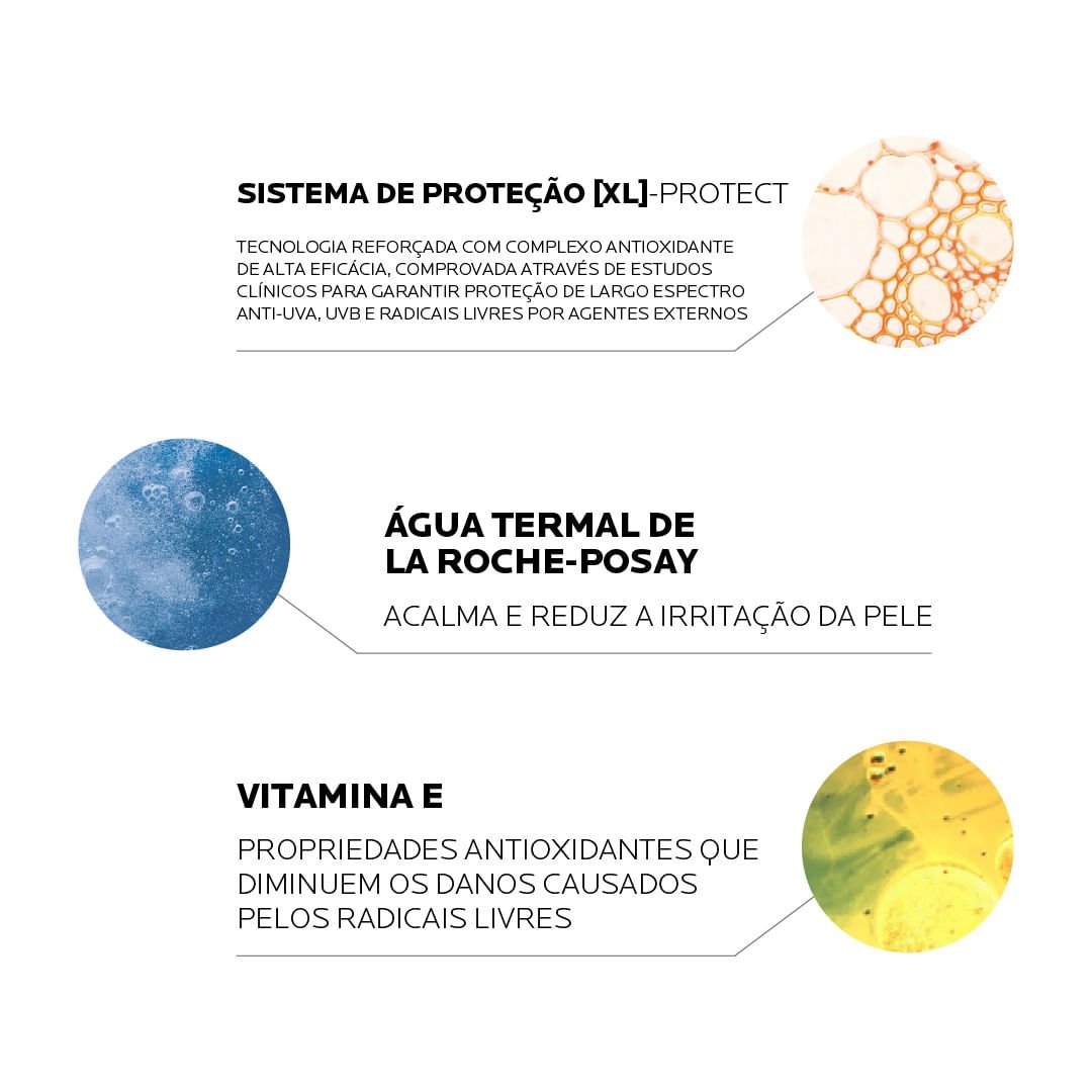 Protetor Solar La Roche Anthelios XL Protect Pele Clara FPS60 40g 40g 4