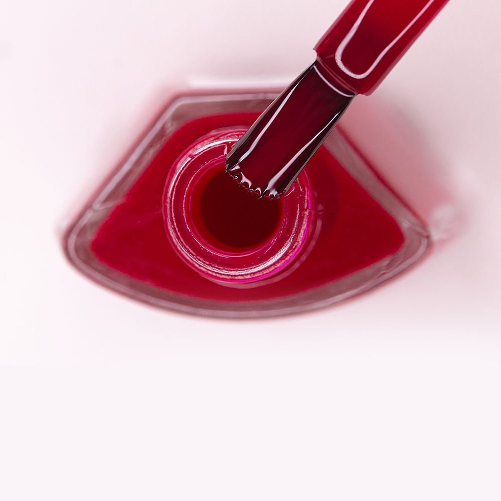 Esmalte Risqué Diamond Gel Vermelho Rubi 9,5ml Vermelho Rubi 2