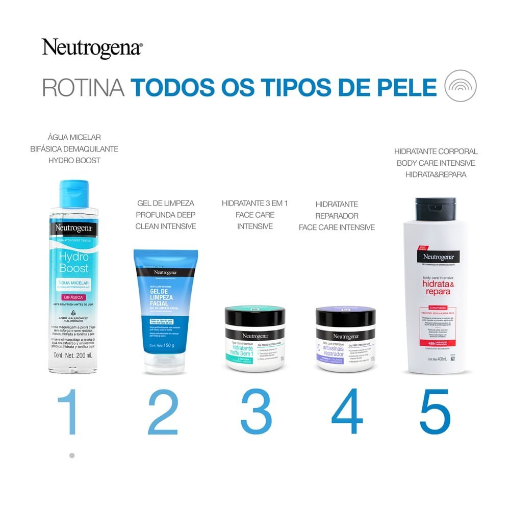 Água Micelar Neutrogena Hydro Boost Bifásico 200ml 200ml 8