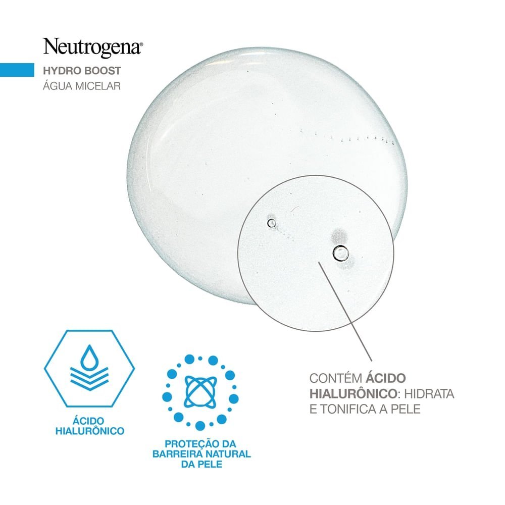 Água Micelar Neutrogena Hydro Boost 400ml 400ml 6