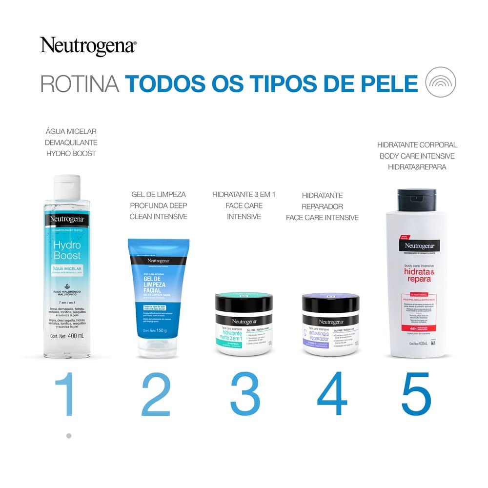 Água Micelar Neutrogena Hydro Boost 400ml 400ml 8