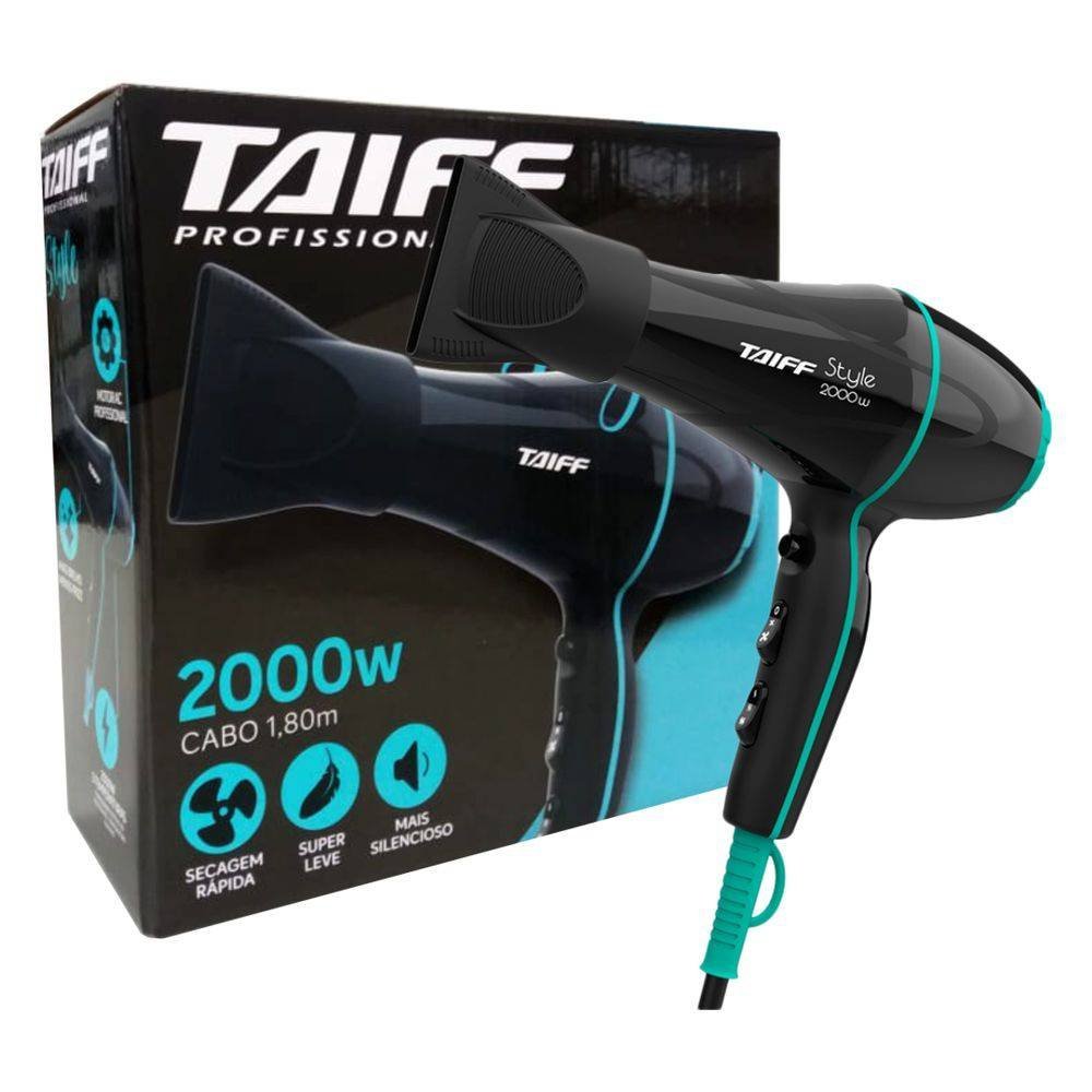 Secador Taiff Style 2000w Preto 127v Preto 2