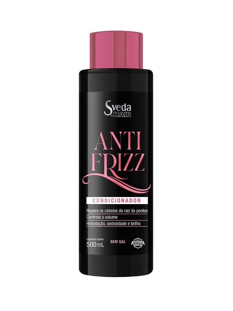 Condicionador Sveda Hair Antifrizz 500ml