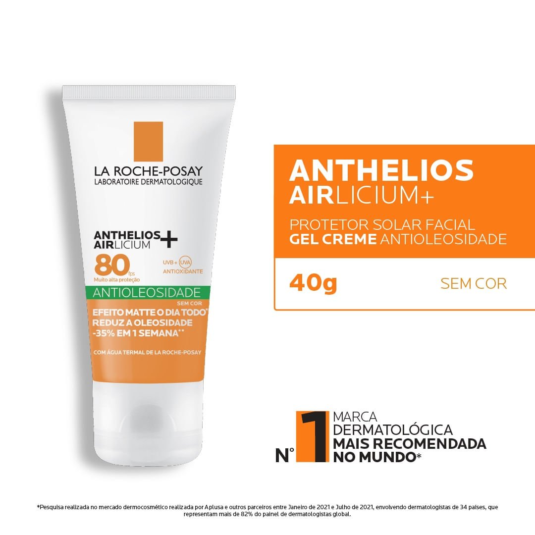 Anthelios Airlicium  Sem Cor FPS80 40g 40g 2