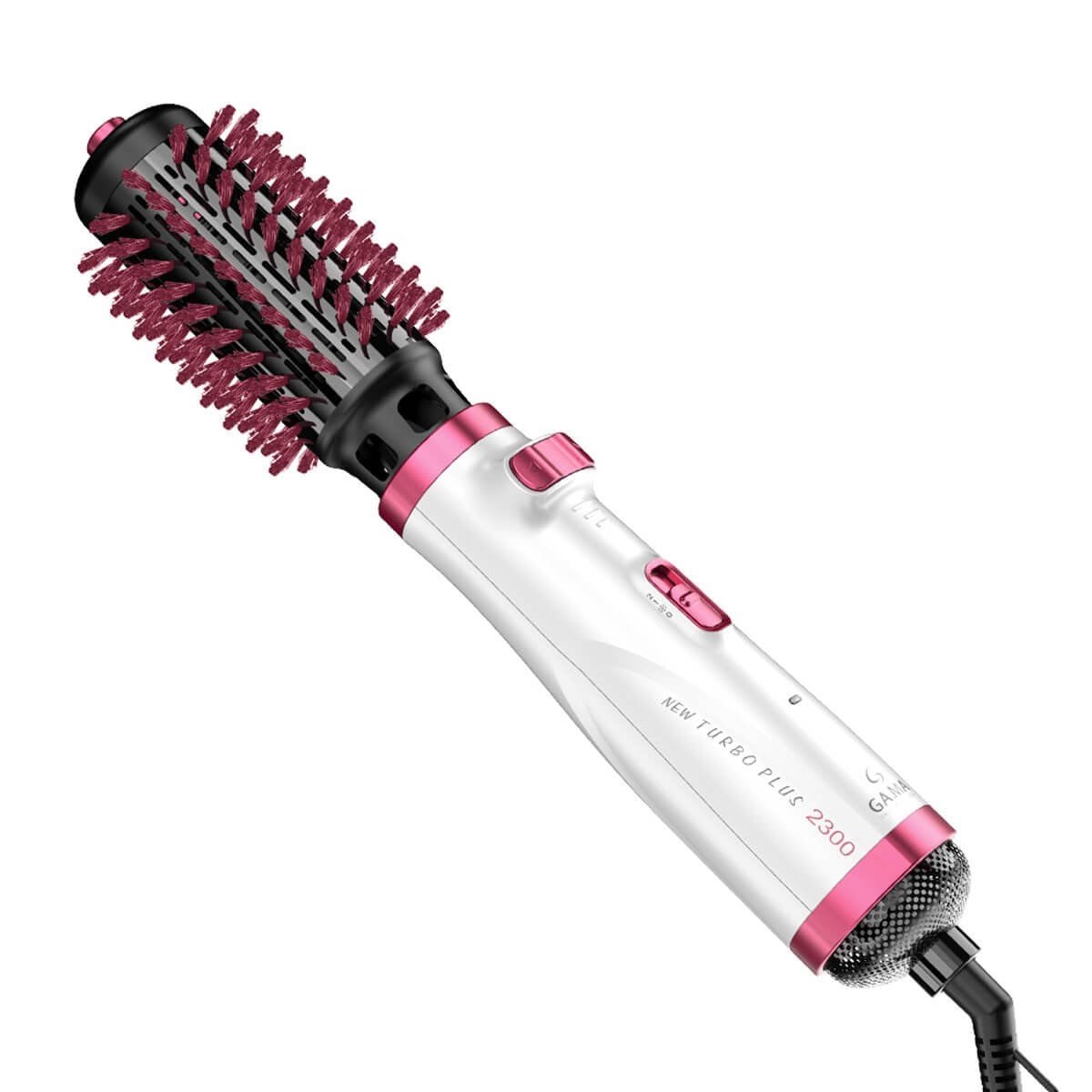 Escova Modeladora Gama Italy New Turbo Plus 2300 Rotating Styler 127v