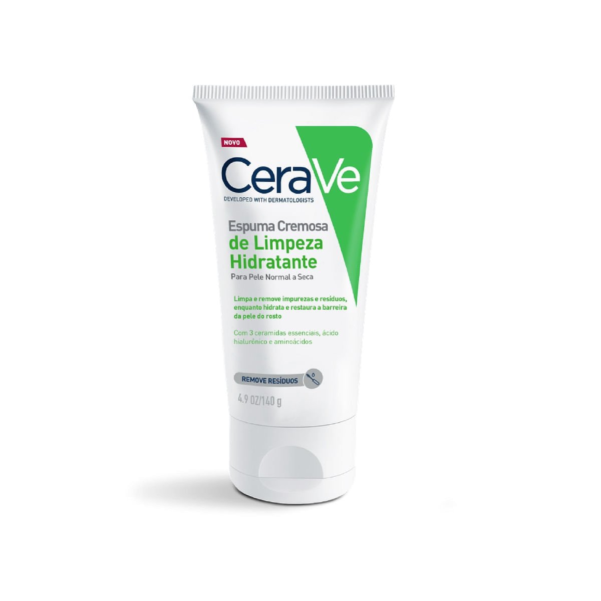 Cerave Espuma Limpeza Hidratante Cremosa 140g 140g 1