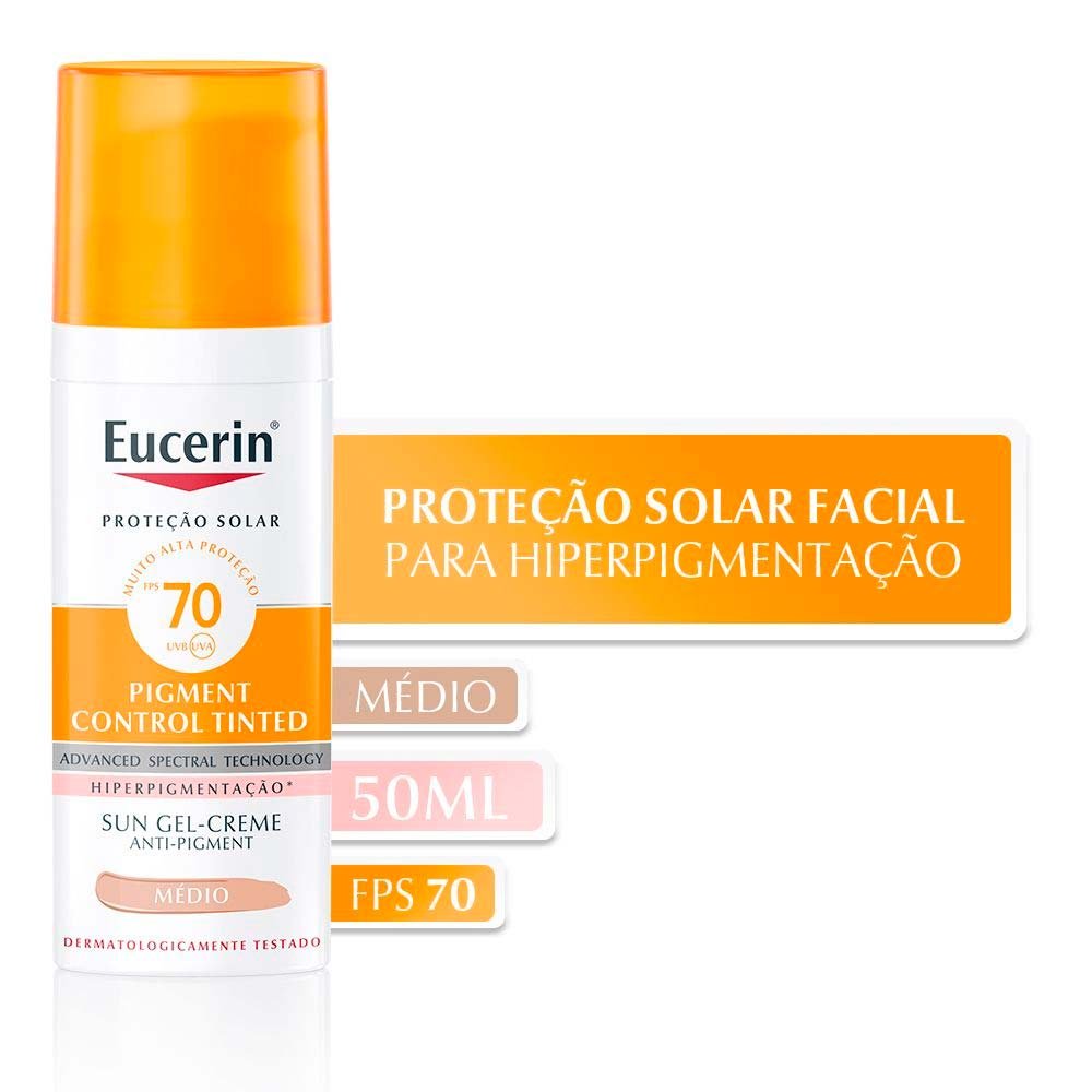 Protetor Solar Pigment Control Medio Fps70 50ml Médio 3