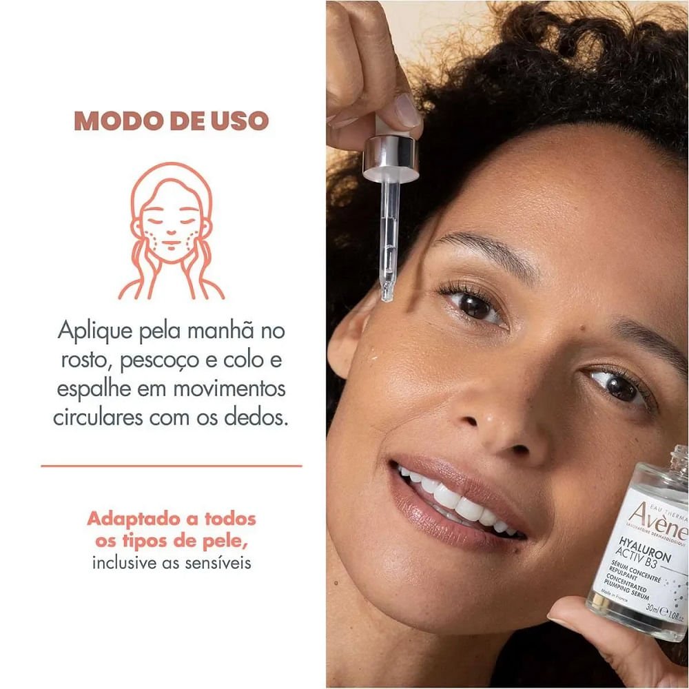 Sérum Facial Concentrado Avène Hyaluron Activ B3 30ml 30ml 5
