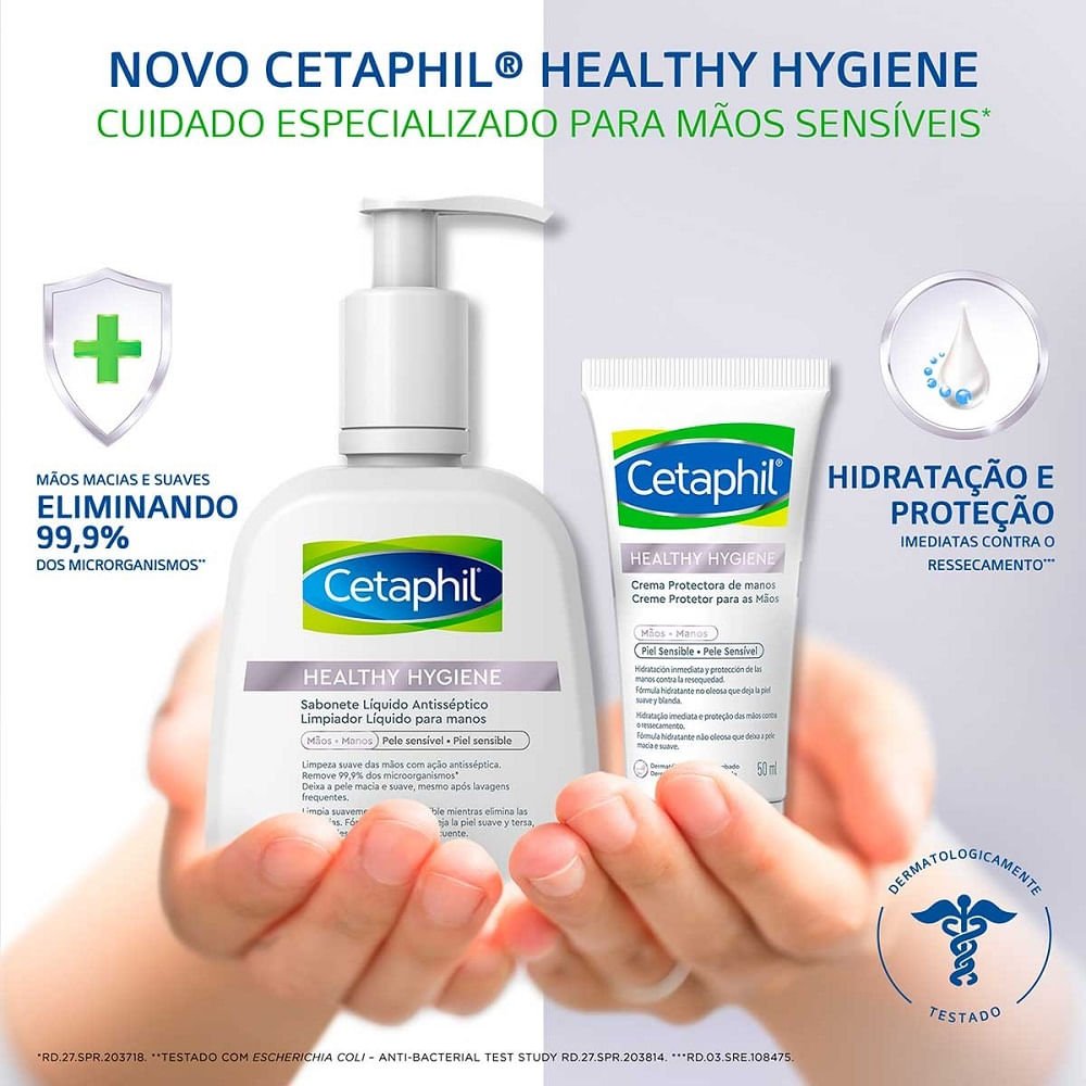 Creme Protetor para Mãos Cetaphil Healthy Hygiene 50ml 50ml 6