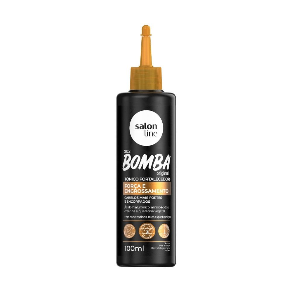 Tônico Fortalecedor Salon Line SOS Bomba Força e Engrossamento 100ml 100ml 1