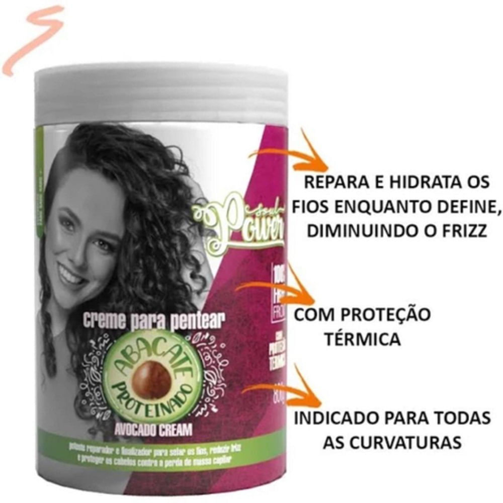 Creme Pentear Soul Power Abacate Cream 800g 800g 2