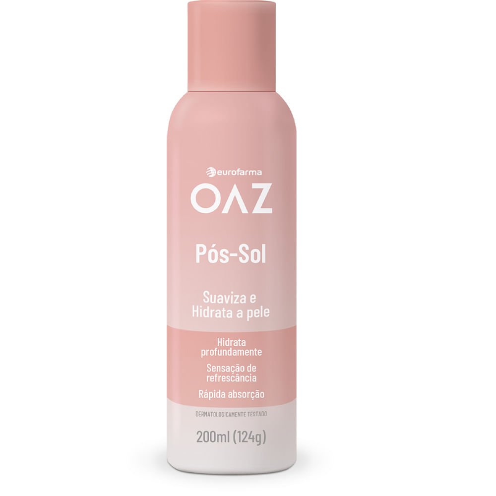 Pós-sol Hidratante OAZ Aerossol 200ml